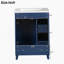 Meuble-lavabo 24 po avec lavabo en céramique et 2 tiroirs-341335522