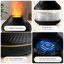 Humidificateur diffuseur de flammes 7 couleurs et 3 titres de produits optimisés