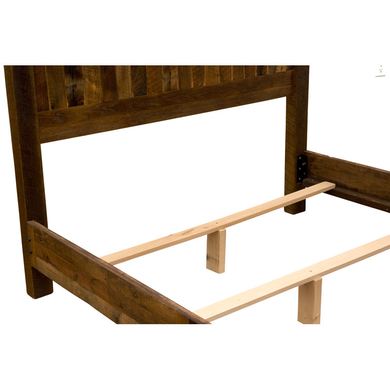 Fireside Lodge Barnwood Traditional Bed - Double, Full