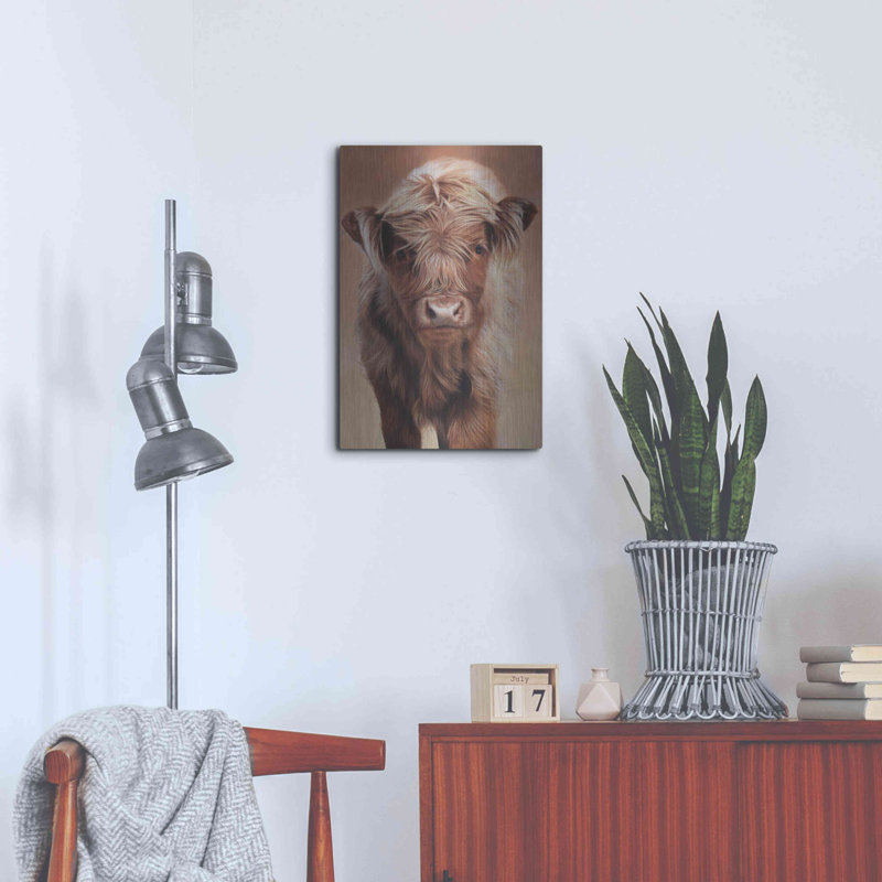 " Angus " by Sam Dolman, 24" H x 16" W