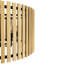 Luminaire suspendu Suratto - l 30 po x H 23,25 po - noir mat / blond miel-1566870472