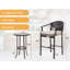 Ensemble de table de bar 3 pièces, ensemble bistro extérieur en osier-134967971