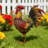 Animals Weather Resistant Metal Garden Statue