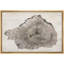 «Wood Tree Ring Log Neutral Farmhouse Cabin Cottage Eathy Decor», reproduction d'art sur toile encadrée-418975237-463639651