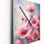 Très grande horloge murale rose-150005485