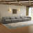 Maelina 5 - Piece Upholstered Light Gray Corduroy Modular Sectional Sofa with Pillow Back and Solid Wood Legs-244594881-244594887