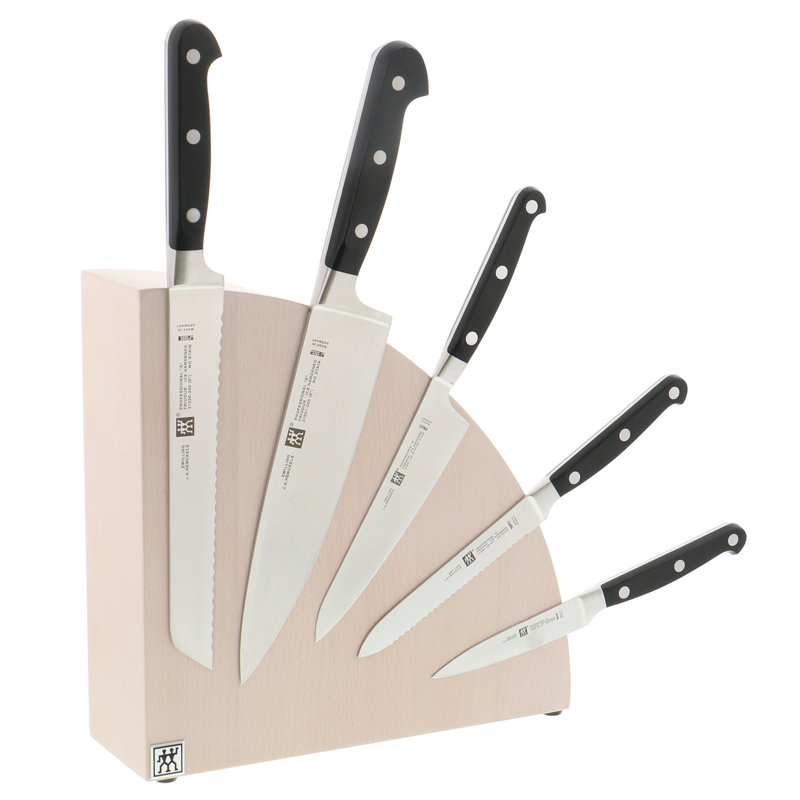 Bloc à couteaux magnétique italien Zwilling JA Henckels, Blanc