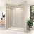 Julien 60'' - W x 76'' H Sliding Door Frameless Shower Door with Heat Soaking Process;Protective Coating Treatment-1375411436
