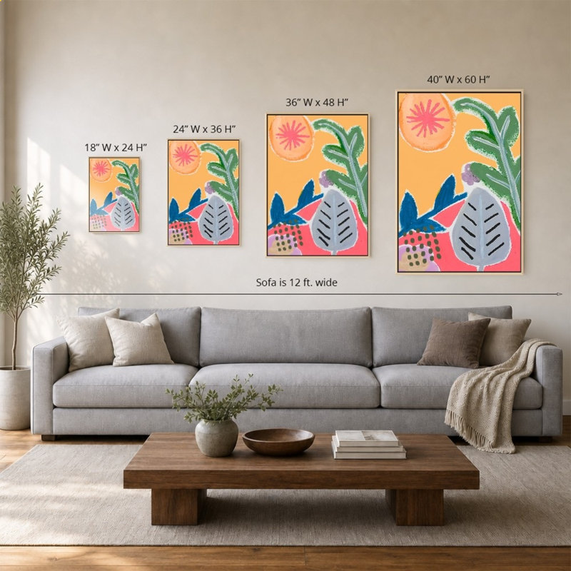 Take On Flora by Sd Graphics Studio - Graphic Art on Canvas
