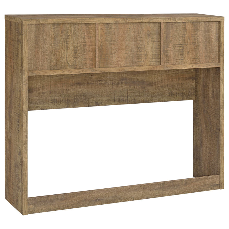 Tête de lit bibliothèque, 48.5" H x 59.75" W x 11.5" D, Mango color