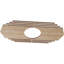 Médaillon de plafond ajouré en bois d'aulne l 20 po x H 10 po x P 5 1/4 po x P 3/8 po-63411848-63411841