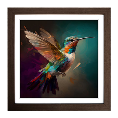 Hummingbird Digital - Single Picture Frame Print on Wood