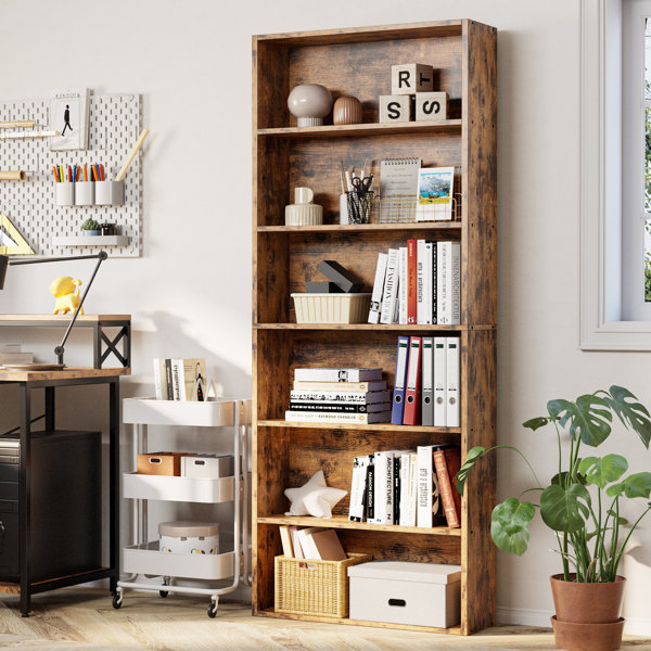 Steel and Wood Shelving Unit - Book Case - Wall Shelves - Multiple Shelf -  Free Shipping