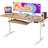 Krisslyn Adjustable Metal Base Standing Desk-2144877410