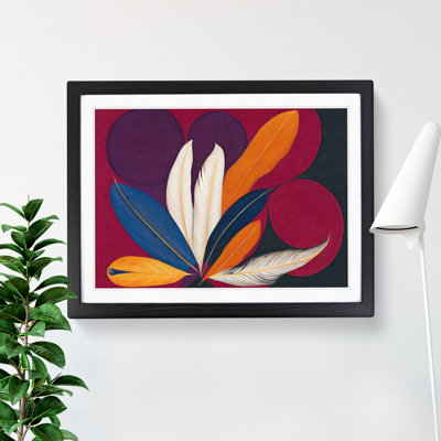 Abstract Feather Art Vol.2 - Single Picture Frame Print