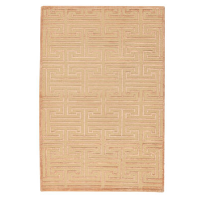 Tapis rectangulaire noué à la main