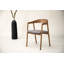 Ladetto 48cm H 100% Polyester Upholstered Wishbone Armchair