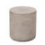 Table d'appoint d'extérieur en béton léger, table de bout MGO, gris clair