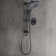 Wall Mounted Exposed Shower Faucet with Anti-Scald Pressure Balance Valve