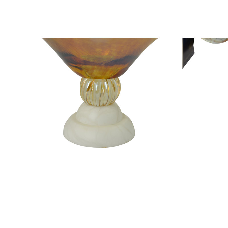 Vase en verre soufflé à la main