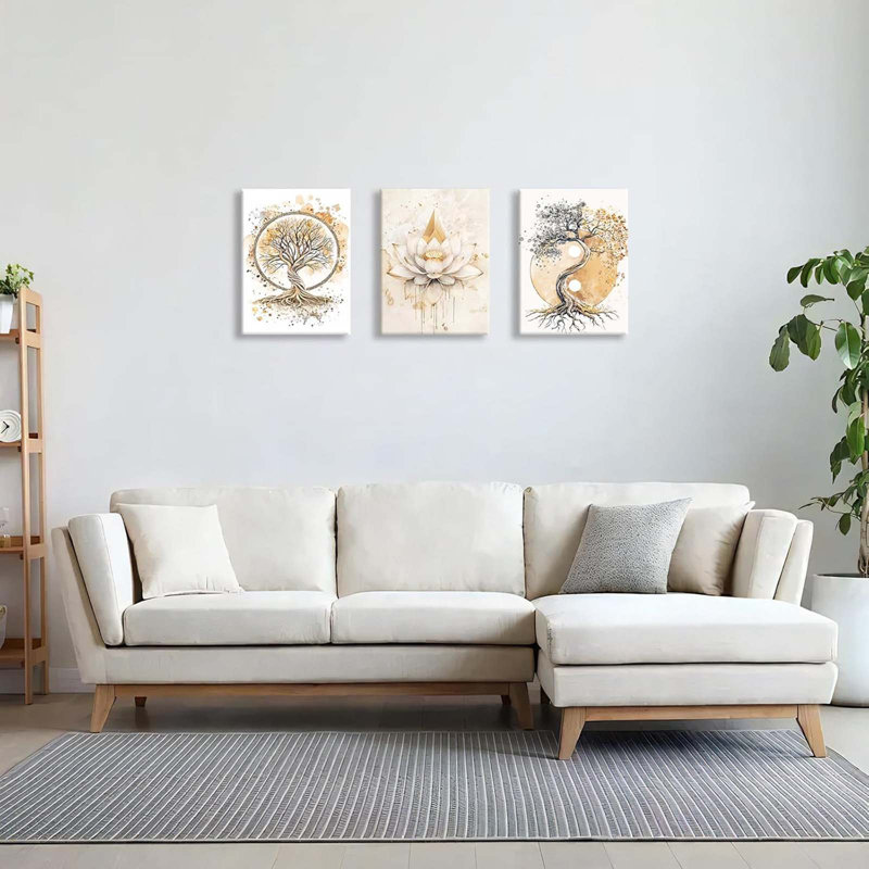 3 Piece Wrapped Canvas Print