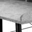 Bureau d'ordinateur, bureau personnel, ordinateur portable, tablettes de rangement, L 48 po, travail, stratifié, métal, contemporain, moderne-49294726-49294722