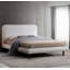 Lit plateforme tapissier Bojana