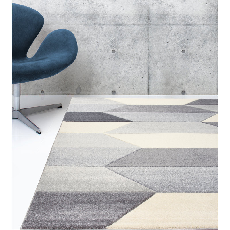 Maguire Geometric Area Rug Set, Rectangle 120 x 160cm
