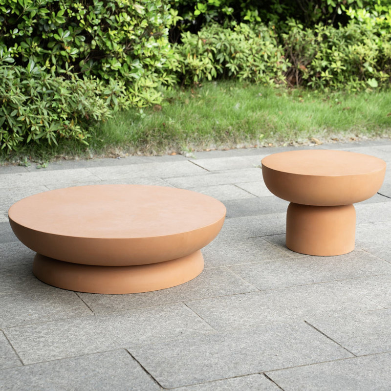 2 Piece Living Room Coffee Table Set