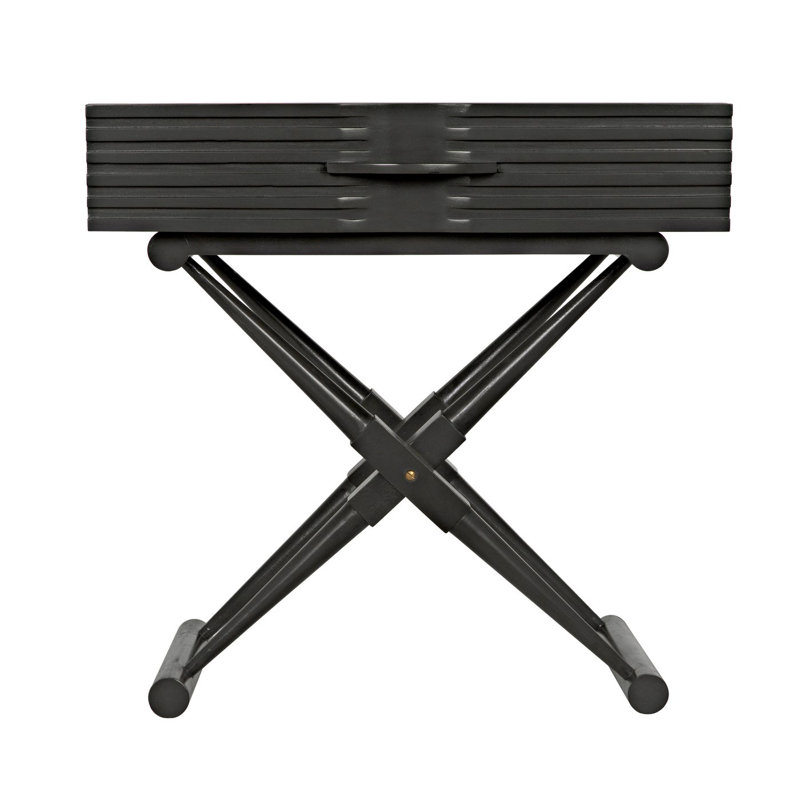 Zanta End Table with Storage, Pale
