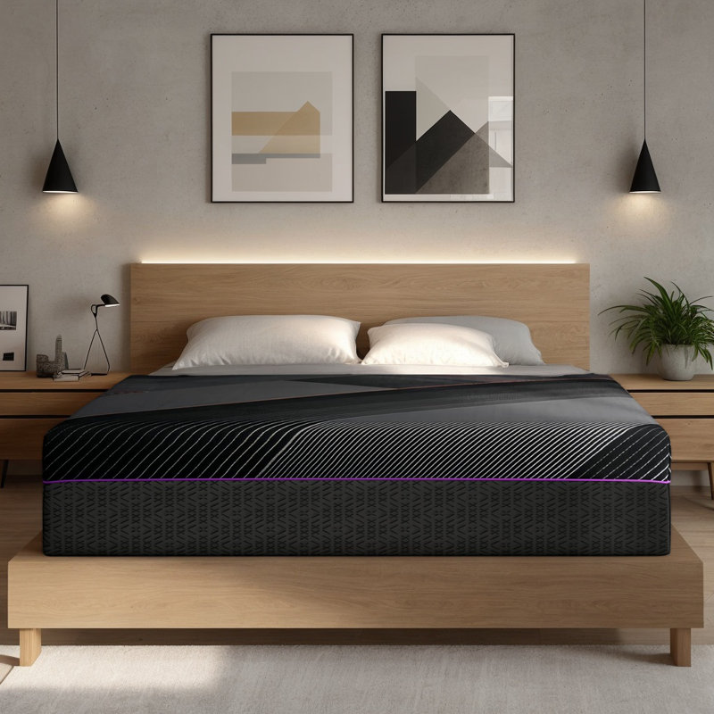 12" Medium Memory Foam Mattress, Queen