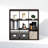 Furinno Cubic Open Back Multipurpose Clothing & Closet Storage Organizer Shelf, 9-Cube-552124375