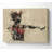 Stop Right There - Wrapped Canvas Print-653601728