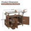 Chariot de cuisine pour l'extérieur 54,33 "Farmhouse
