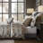 9 PCS Jacquard Oversized Duvet Style Comforter Set
