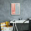 «Red and Blue Sunset 3» par Laura Marshall, art mural sur toile-102879117