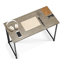 Bureau pliable Techni Mobile - Gris-27475166
