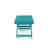 Seaview Fully Assembled All-Weather Recycled HDPE Outdoor Folding Side Table-1090427617