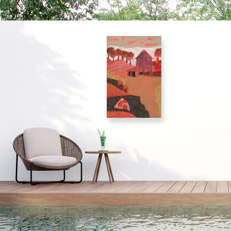 Sue Jachimiec  Kuttawa Barn Outdoor  Canvas, H 12 po x l 19 po