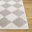 Machine Washable Shaggy Boho Medium Grey Area Rug-366960445