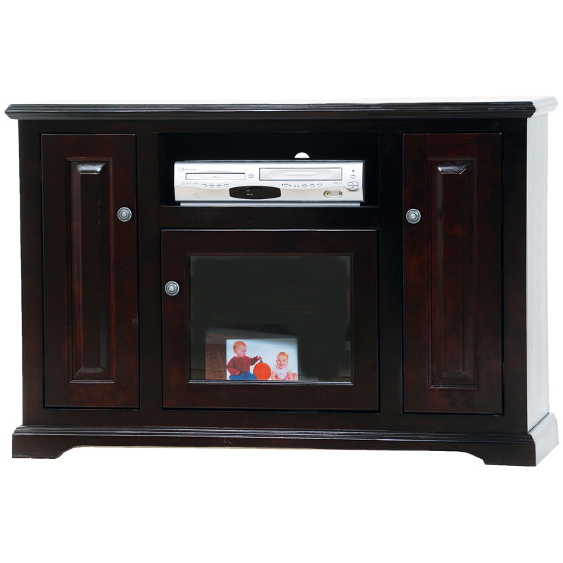 Meuble télé pour téléviseur de 50 po ou moins Hamm, Noir antique