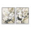 «Beige & Black Splatter Single Photo Frame» par June Erica Vess, 2 pièces sur toile-822894487-822118565