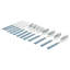 12 Pcs Stainless Steel Cutlery Set  Forks Spoons In Holder-101111964