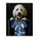 «Funny Dog X-Ray Snacks On Canvas» par Lucia Heffernan, peinture