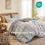 Ensemble de housse de couette 100% coton jacquard teint en coton-115609417-115609430