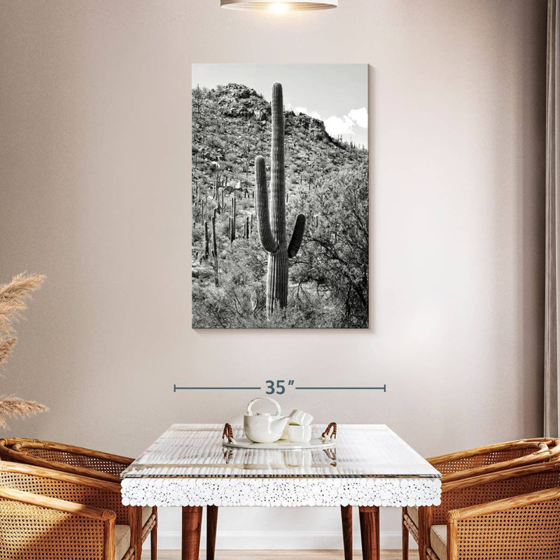 Harnek - Arizona noir - Cactus Hill I, H 45 po x l 30 po
