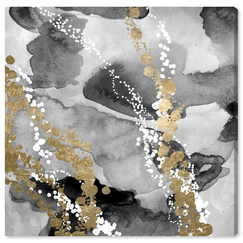 «Even More Love Silver Gold», impression sur toile tendue, H 40 po x l 40 po x P 2 po