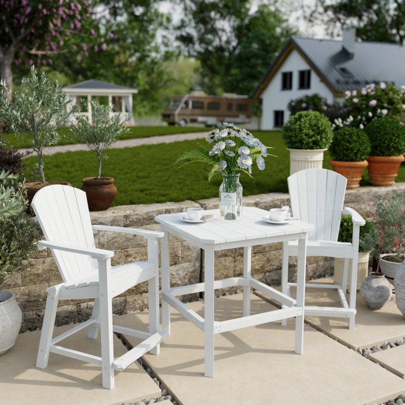 Ensemble de comptoir 3 pièces Classic, Blanc