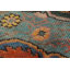 Tapis oriental orange en laine 3x4