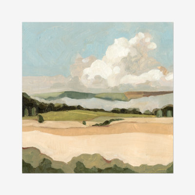 Cumulus Landscape II - Painting